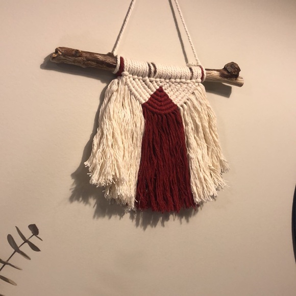 Small Macrame Wall Hanging - Picture 2 of 5